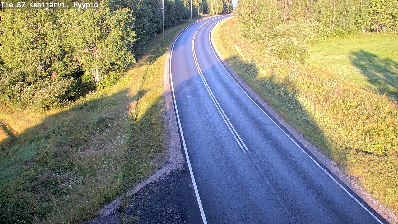 Kelikamerat Kuva Tie 82 Kemijärvi, Hyypiö, Kemijärvi, Lappi