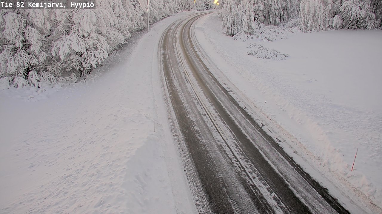 Kelikamerat Kuva Tie 82 Kemijärvi, Hyypiö, Kemijärvi, Lappi