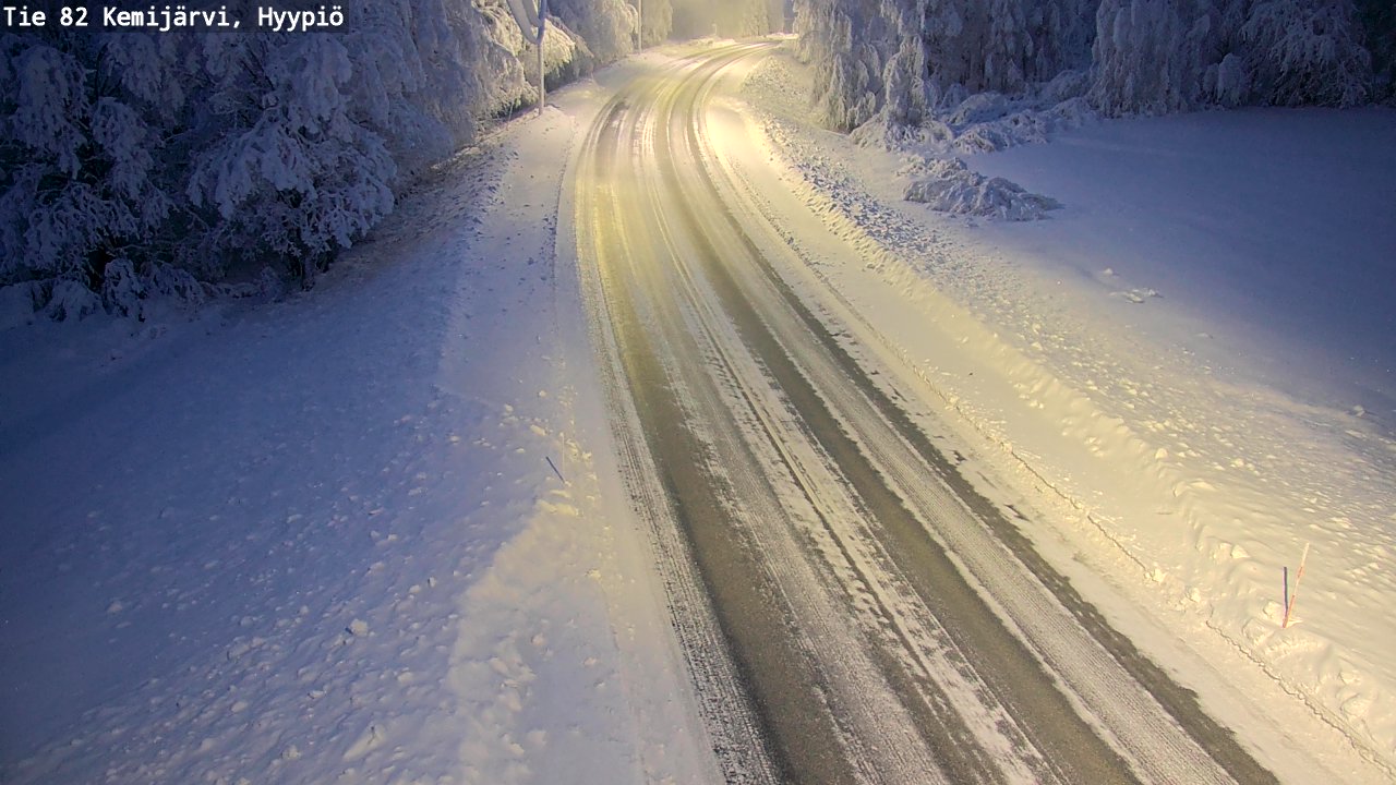 Kelikamerat Kuva Tie 82 Kemijärvi, Hyypiö, Kemijärvi, Lappi