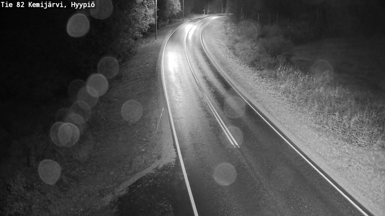 Kelikamerat Kuva Tie 82 Kemijärvi, Hyypiö, Kemijärvi, Lappi