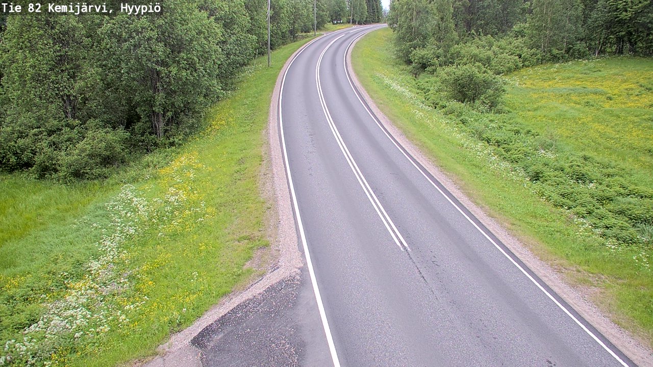 Kelikamerat Kuva Tie 82 Kemijärvi, Hyypiö, Kemijärvi, Lappi
