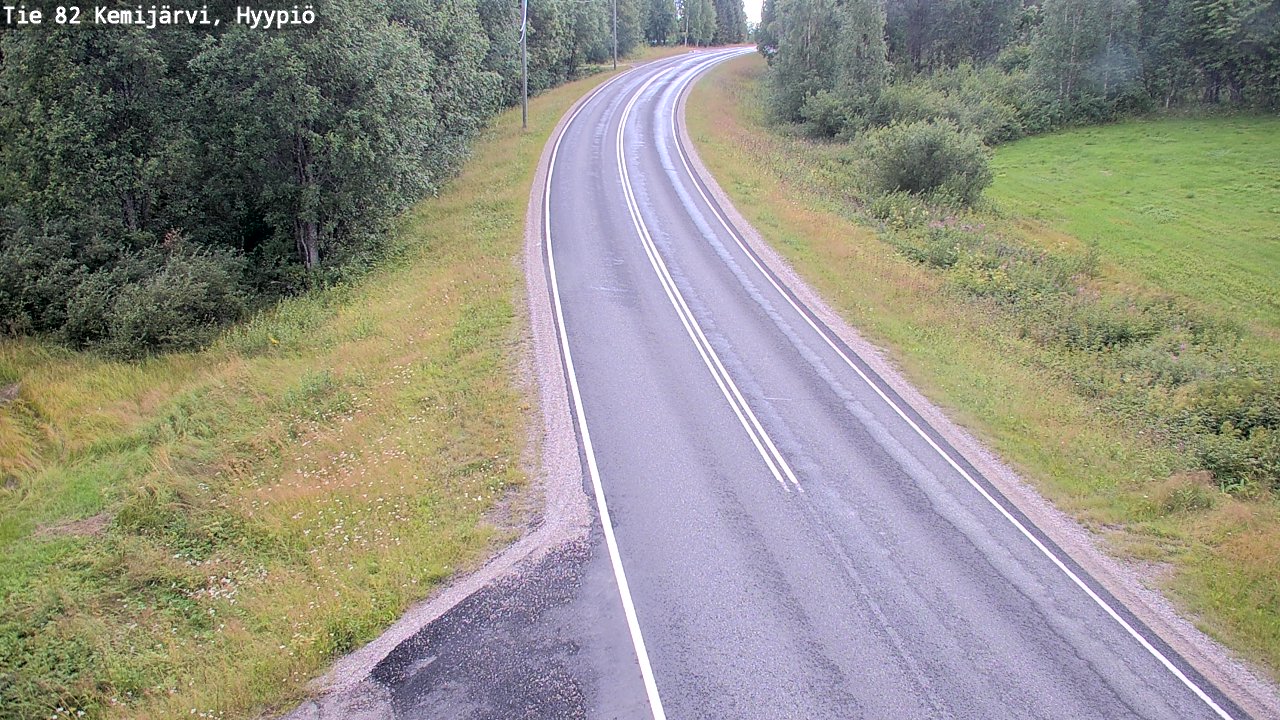 Kelikamerat Kuva Tie 82 Kemijärvi, Hyypiö, Kemijärvi, Lappi