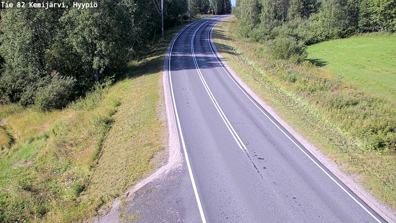 Kelikamerat Kuva Tie 82 Kemijärvi, Hyypiö, Kemijärvi, Lappi