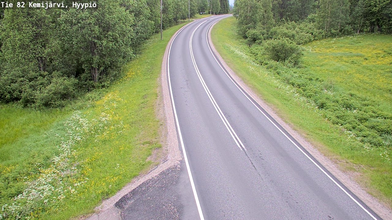 Kelikamerat Kuva Tie 82 Kemijärvi, Hyypiö, Kemijärvi, Lappi