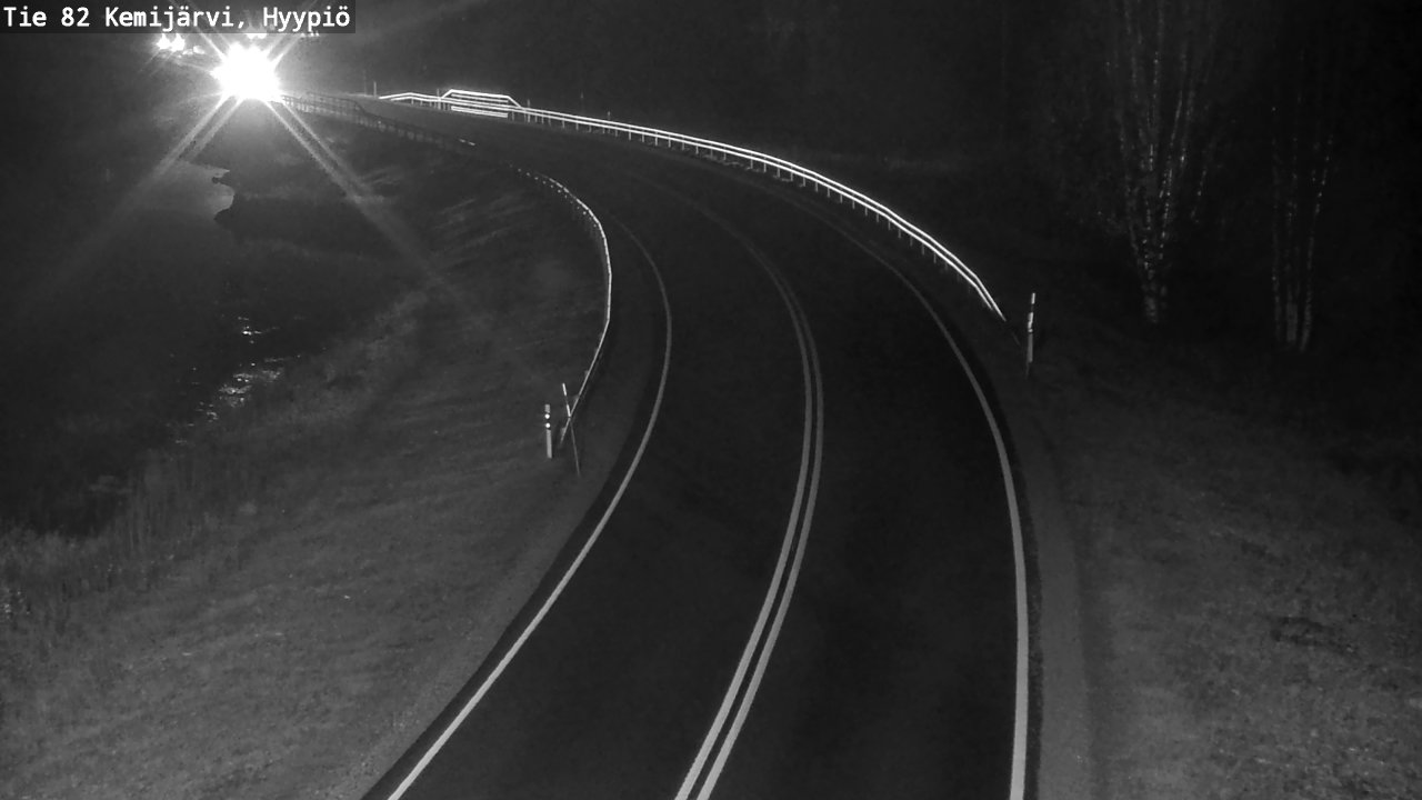Kelikamerat Kuva Tie 82 Kemijärvi, Hyypiö, Kemijärvi, Lappi
