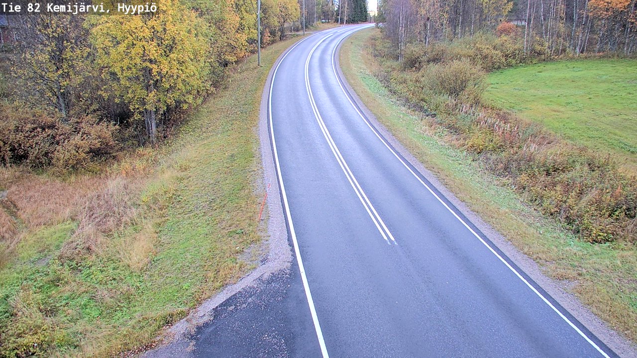 Kelikamerat Kuva Tie 82 Kemijärvi, Hyypiö, Kemijärvi, Lappi