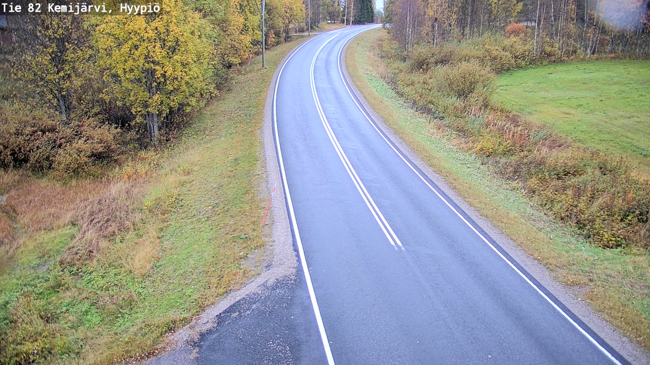 Kelikamerat Kuva Tie 82 Kemijärvi, Hyypiö, Kemijärvi, Lappi