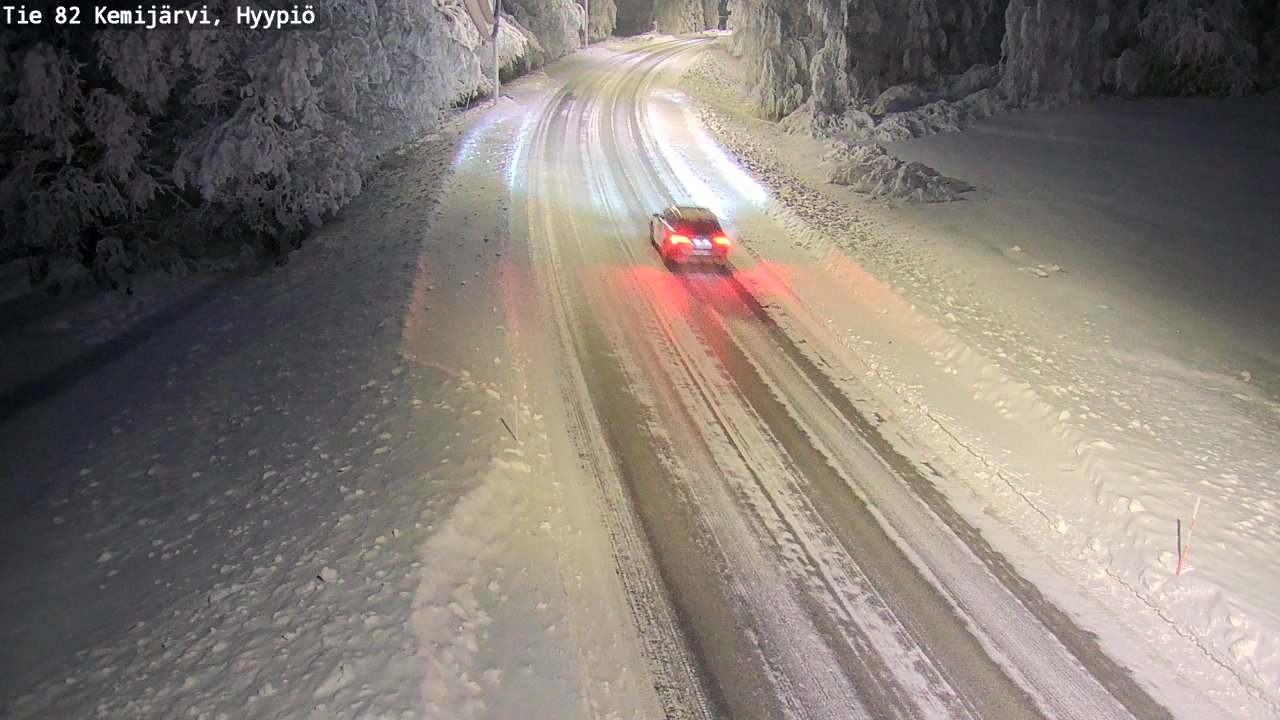 Kelikamerat Kuva Tie 82 Kemijärvi, Hyypiö, Kemijärvi, Lappi