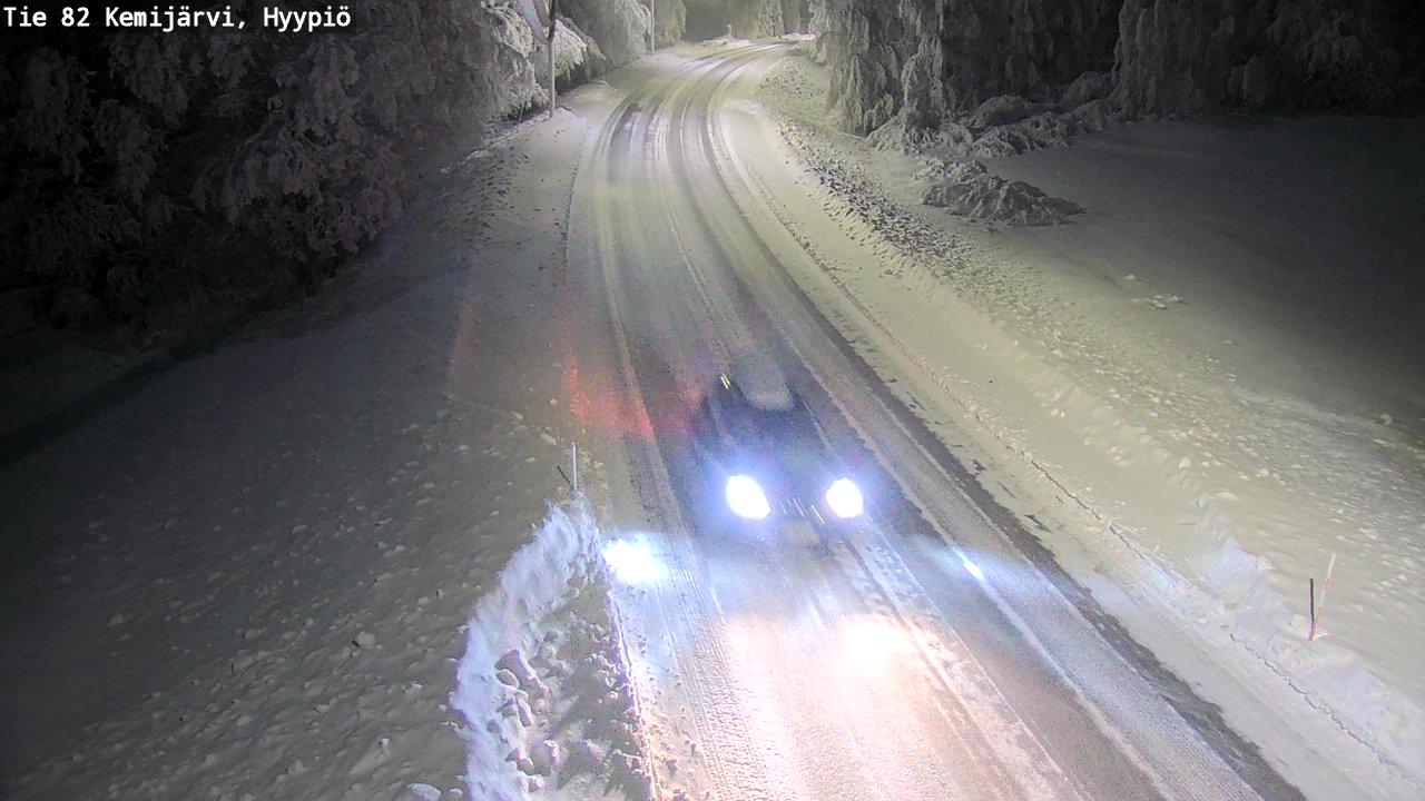 Kelikamerat Kuva Tie 82 Kemijärvi, Hyypiö, Kemijärvi, Lappi