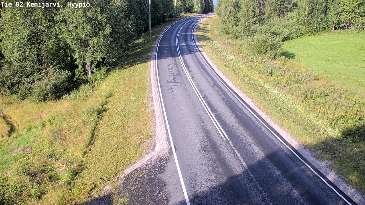 Kelikamerat Kuva Tie 82 Kemijärvi, Hyypiö, Kemijärvi, Lappi