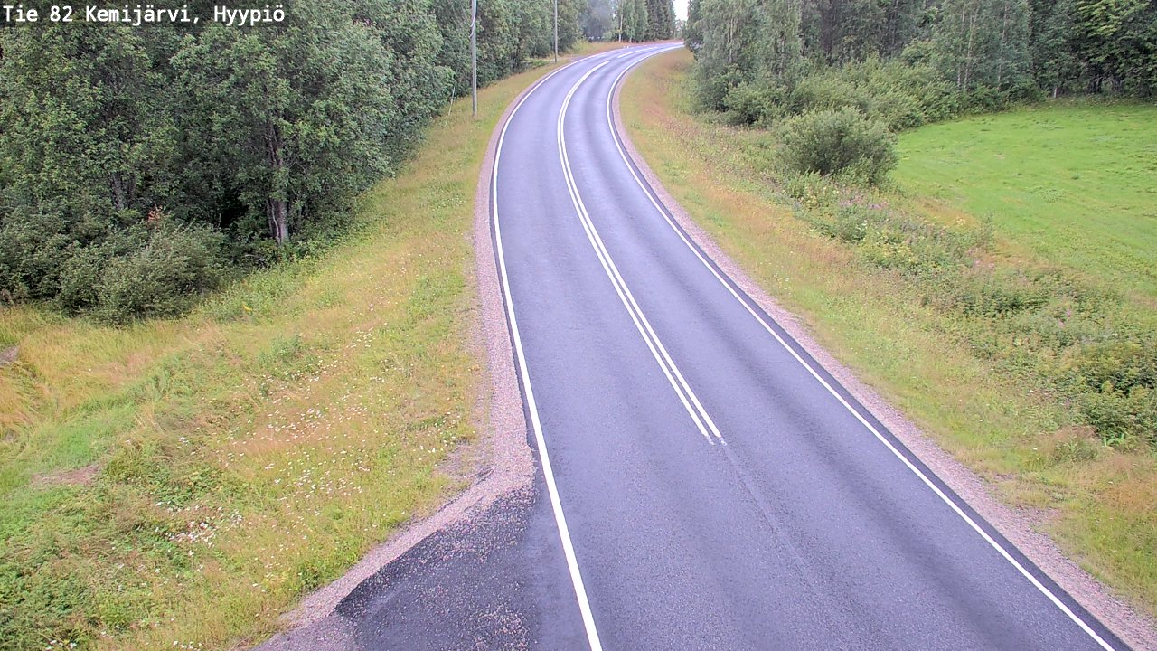 Kelikamerat Kuva Tie 82 Kemijärvi, Hyypiö, Kemijärvi, Lappi