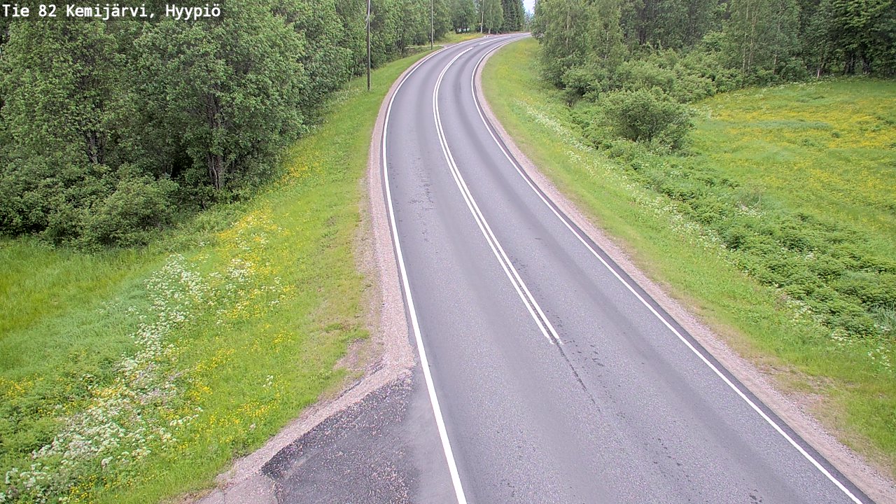 Kelikamerat Kuva Tie 82 Kemijärvi, Hyypiö, Kemijärvi, Lappi