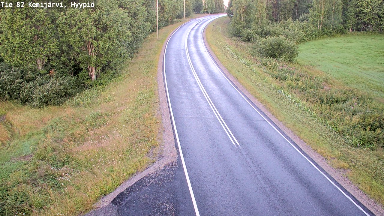 Kelikamerat Kuva Tie 82 Kemijärvi, Hyypiö, Kemijärvi, Lappi