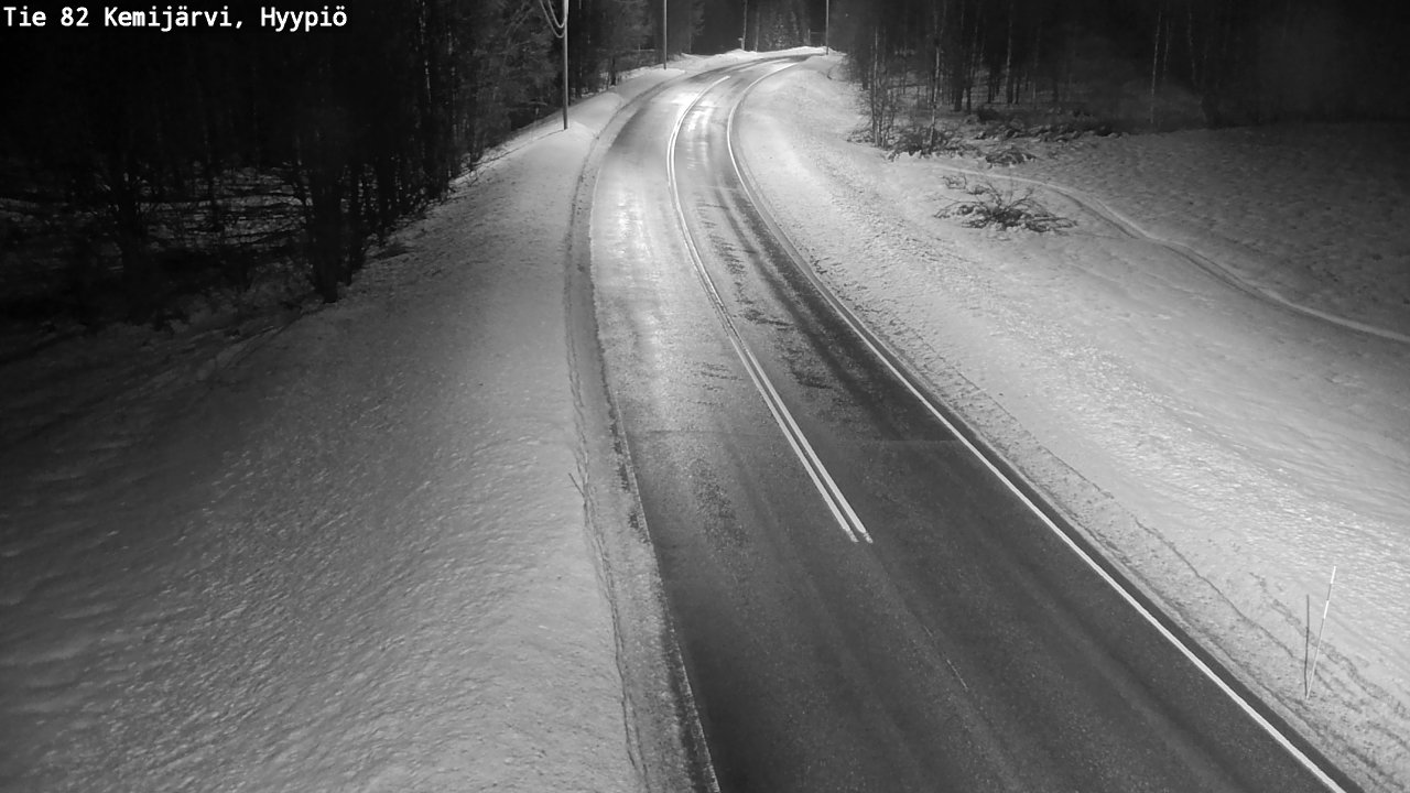 Kelikamerat Kuva Tie 82 Kemijärvi, Hyypiö, Kemijärvi, Lappi