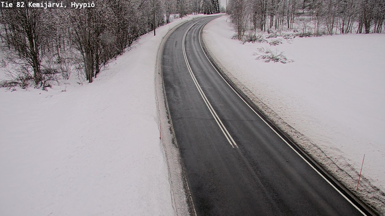 Kelikamerat Kuva Tie 82 Kemijärvi, Hyypiö, Kemijärvi, Lappi