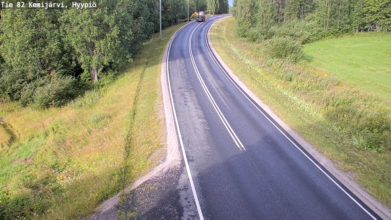 Kelikamerat Kuva Tie 82 Kemijärvi, Hyypiö, Kemijärvi, Lappi