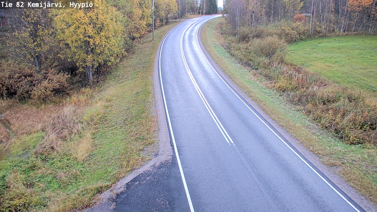 Kelikamerat Kuva Tie 82 Kemijärvi, Hyypiö, Kemijärvi, Lappi