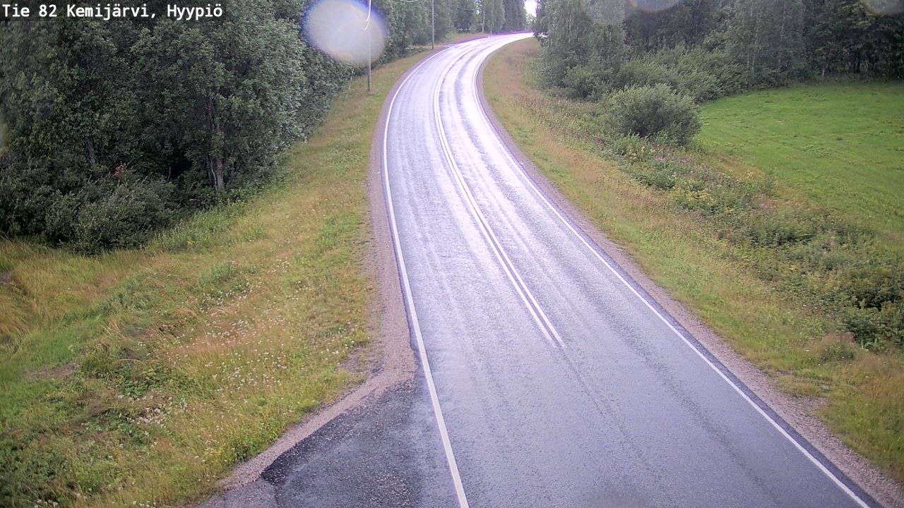 Kelikamerat Kuva Tie 82 Kemijärvi, Hyypiö, Kemijärvi, Lappi