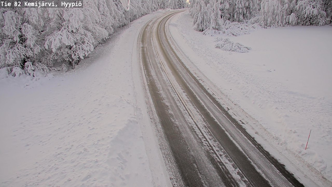 Kelikamerat Kuva Tie 82 Kemijärvi, Hyypiö, Kemijärvi, Lappi