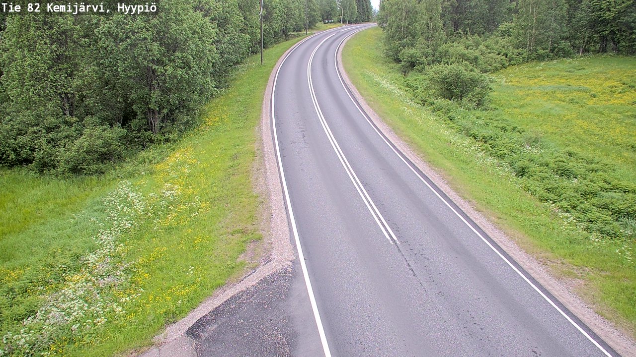 Kelikamerat Kuva Tie 82 Kemijärvi, Hyypiö, Kemijärvi, Lappi