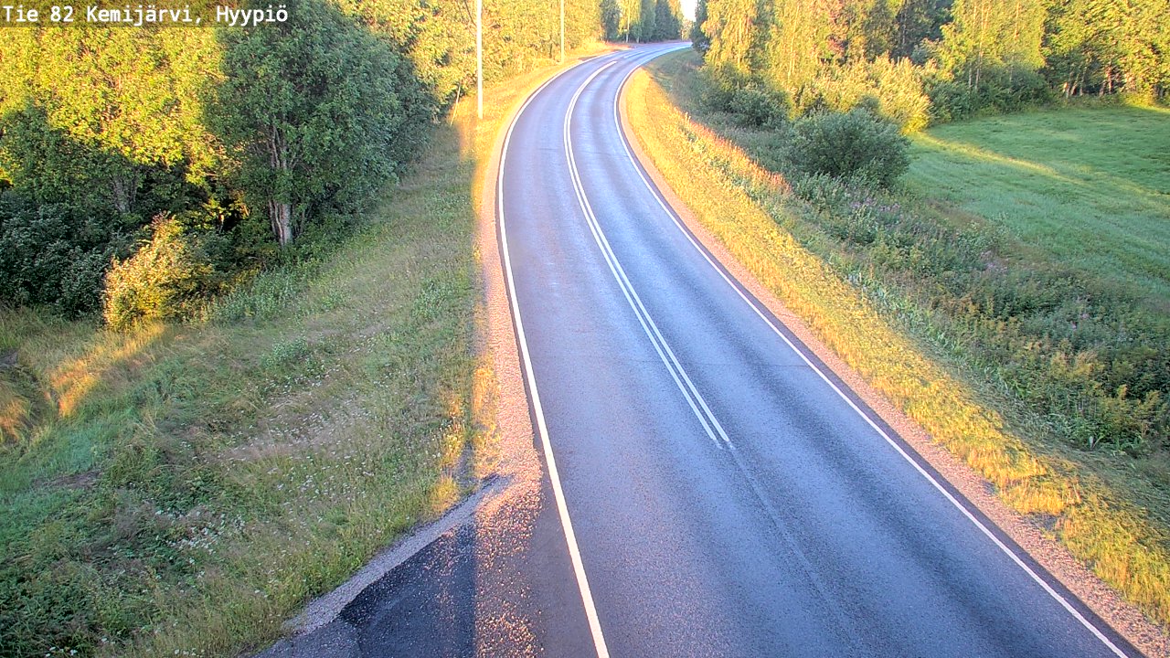 Kelikamerat Kuva Tie 82 Kemijärvi, Hyypiö, Kemijärvi, Lappi