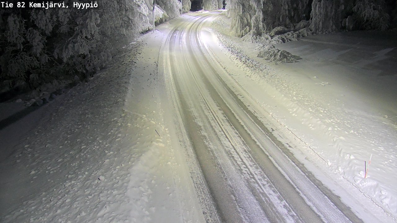 Kelikamerat Kuva Tie 82 Kemijärvi, Hyypiö, Kemijärvi, Lappi