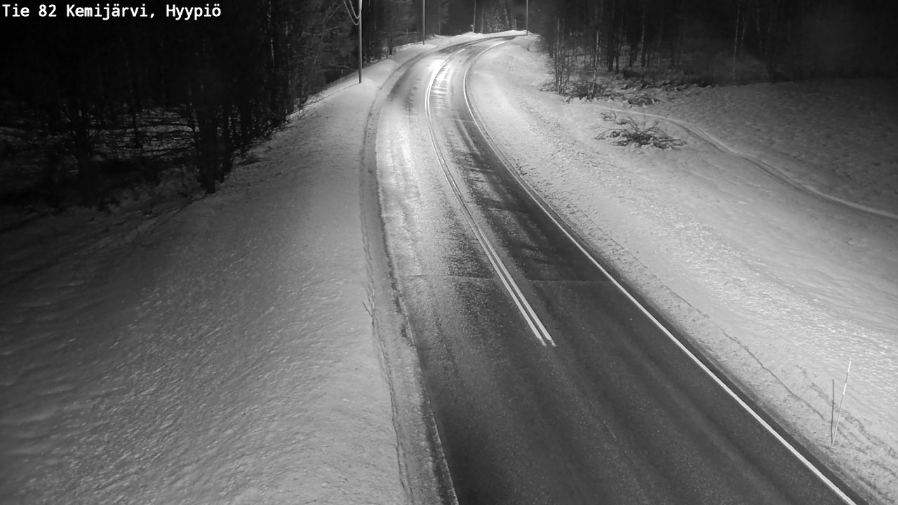 Kelikamerat Kuva Tie 82 Kemijärvi, Hyypiö, Kemijärvi, Lappi