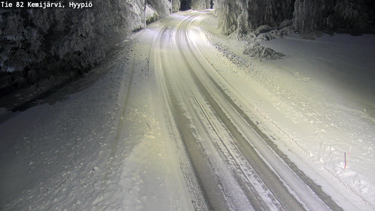 Kelikamerat Kuva Tie 82 Kemijärvi, Hyypiö, Kemijärvi, Lappi