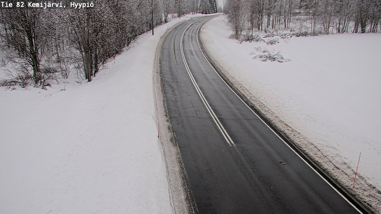Kelikamerat Kuva Tie 82 Kemijärvi, Hyypiö, Kemijärvi, Lappi