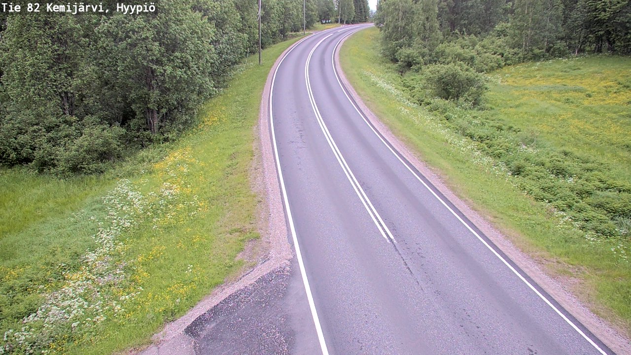 Kelikamerat Kuva Tie 82 Kemijärvi, Hyypiö, Kemijärvi, Lappi