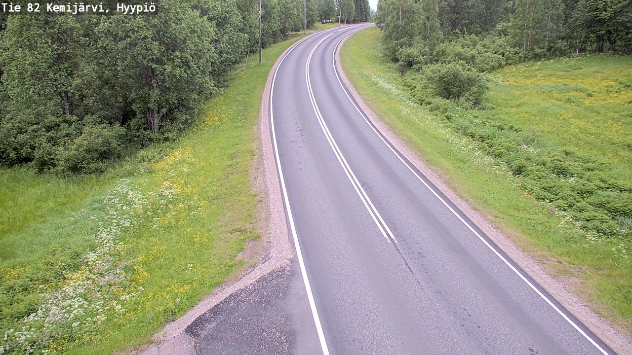 Kelikamerat Kuva Tie 82 Kemijärvi, Hyypiö, Kemijärvi, Lappi