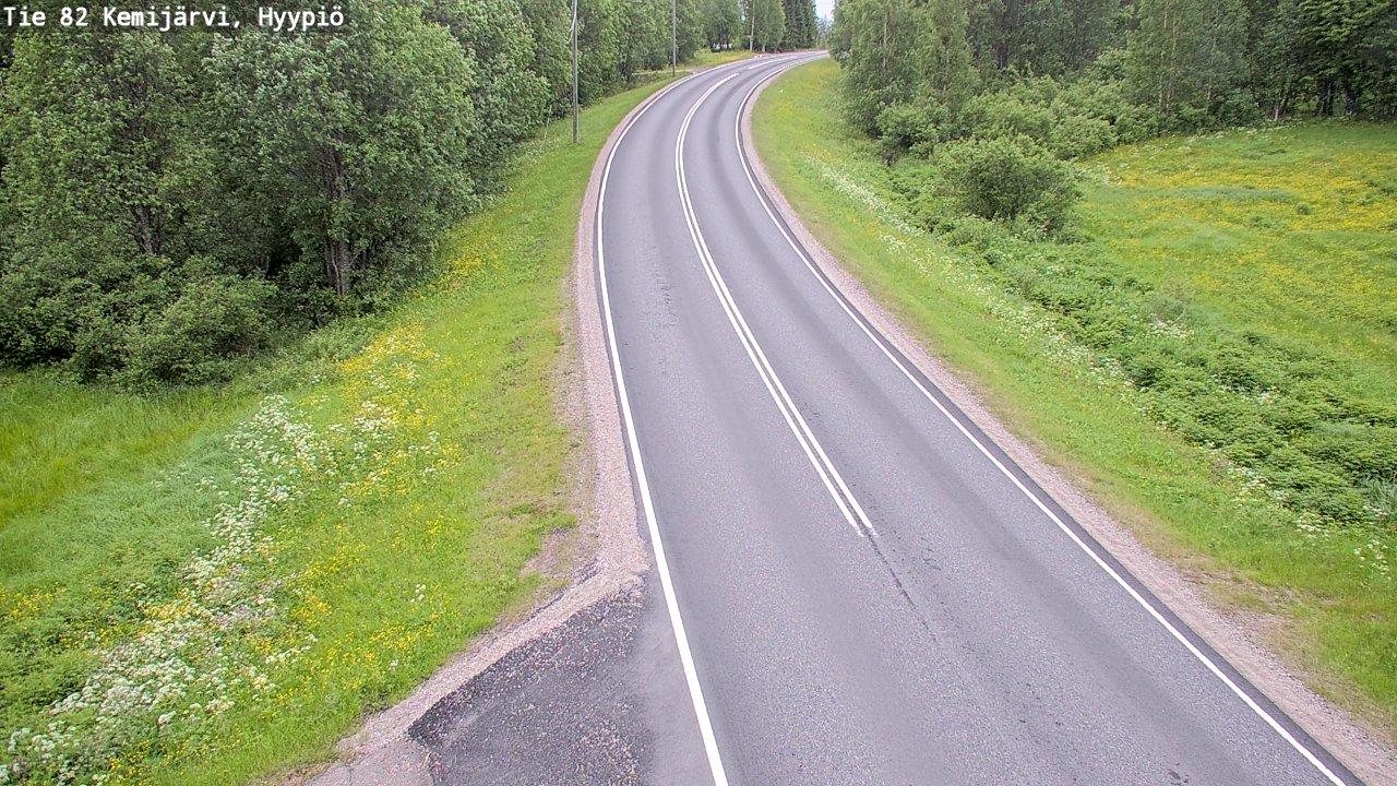 Kelikamerat Kuva Tie 82 Kemijärvi, Hyypiö, Kemijärvi, Lappi
