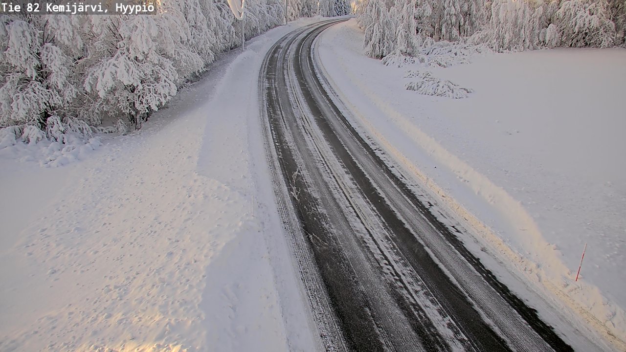 Kelikamerat Kuva Tie 82 Kemijärvi, Hyypiö, Kemijärvi, Lappi