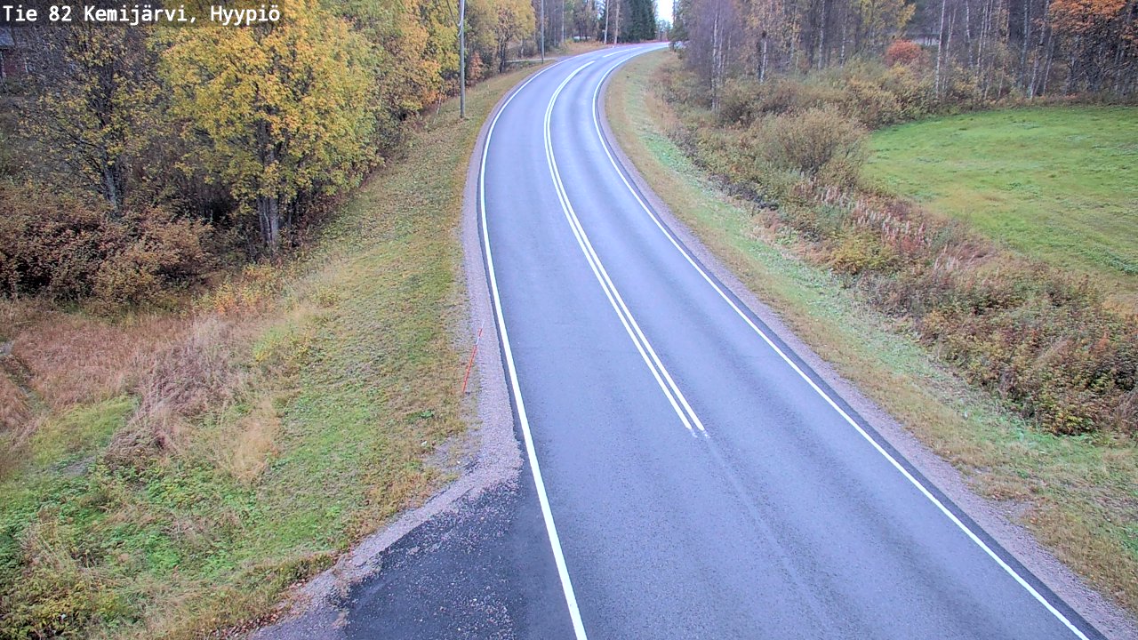 Kelikamerat Kuva Tie 82 Kemijärvi, Hyypiö, Kemijärvi, Lappi