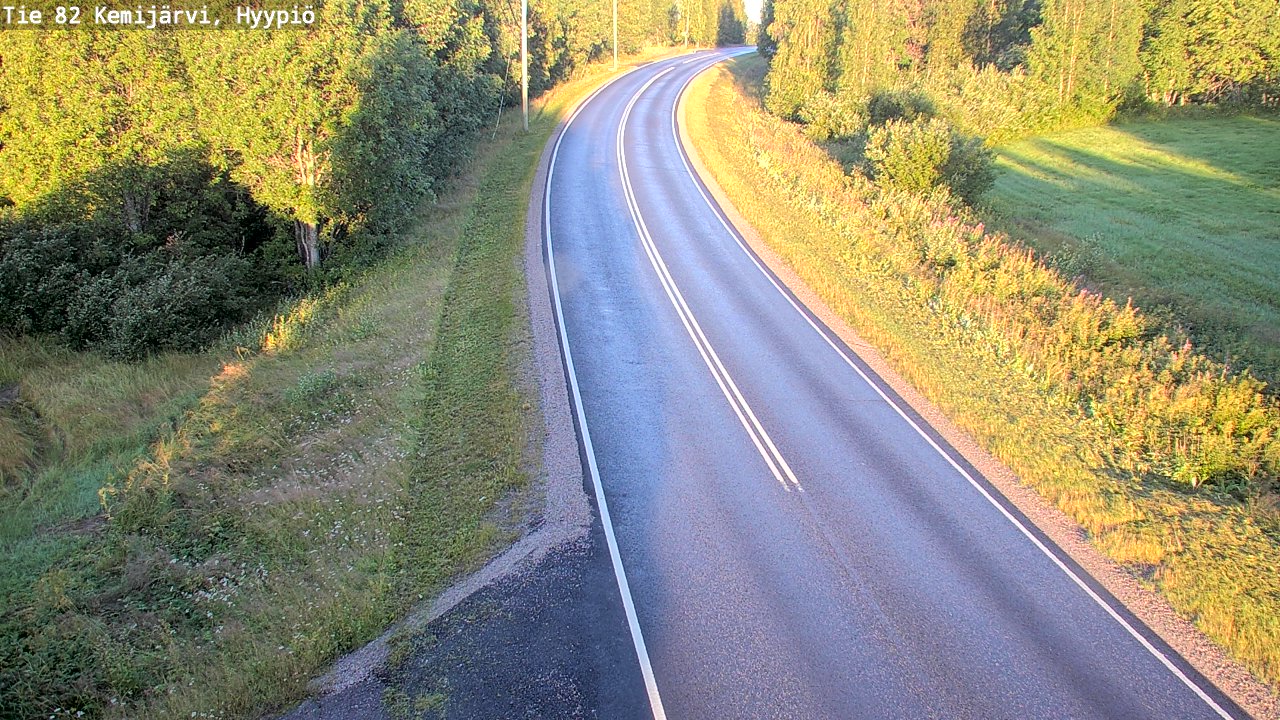 Kelikamerat Kuva Tie 82 Kemijärvi, Hyypiö, Kemijärvi, Lappi