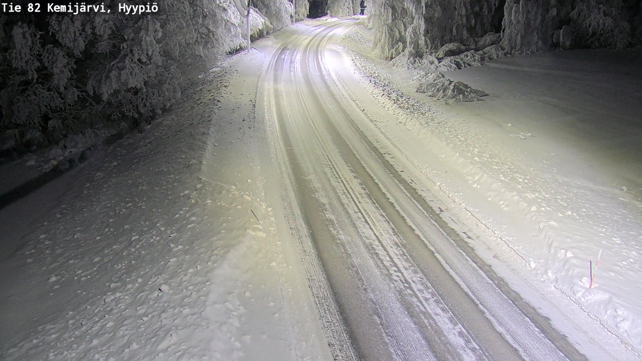 Kelikamerat Kuva Tie 82 Kemijärvi, Hyypiö, Kemijärvi, Lappi