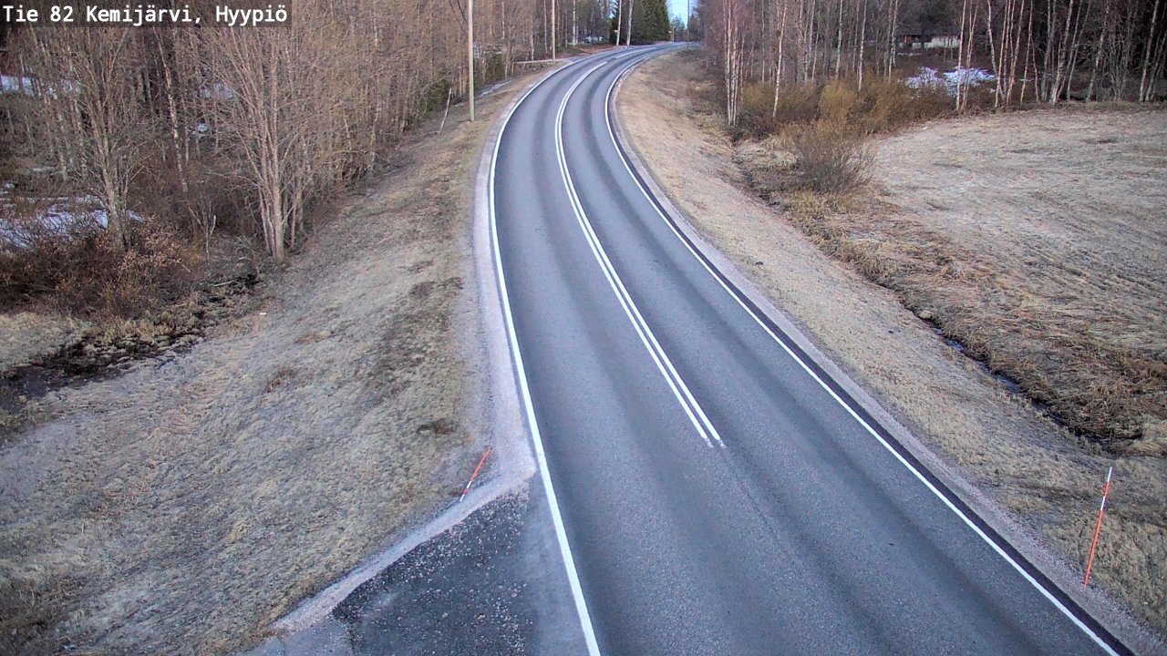 Kelikamerat Kuva Tie 82 Kemijärvi, Hyypiö, Kemijärvi, Lappi