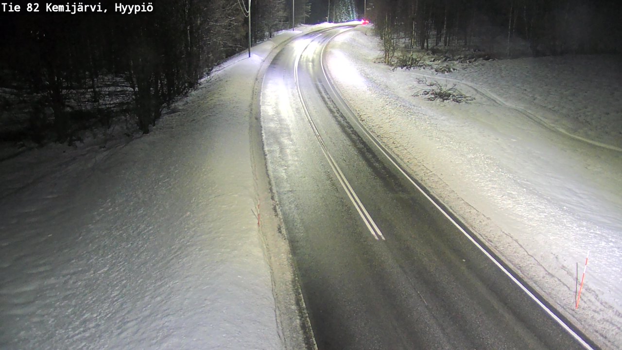 Kelikamerat Kuva Tie 82 Kemijärvi, Hyypiö, Kemijärvi, Lappi