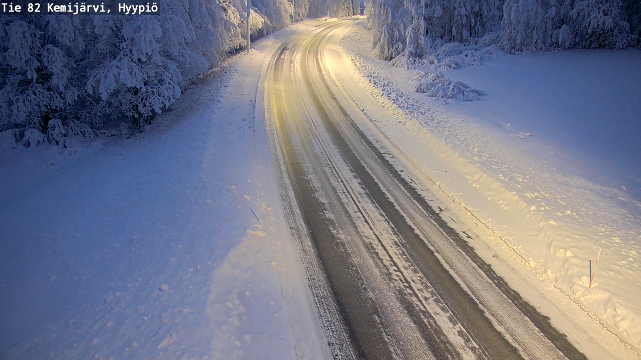 Kelikamerat Kuva Tie 82 Kemijärvi, Hyypiö, Kemijärvi, Lappi