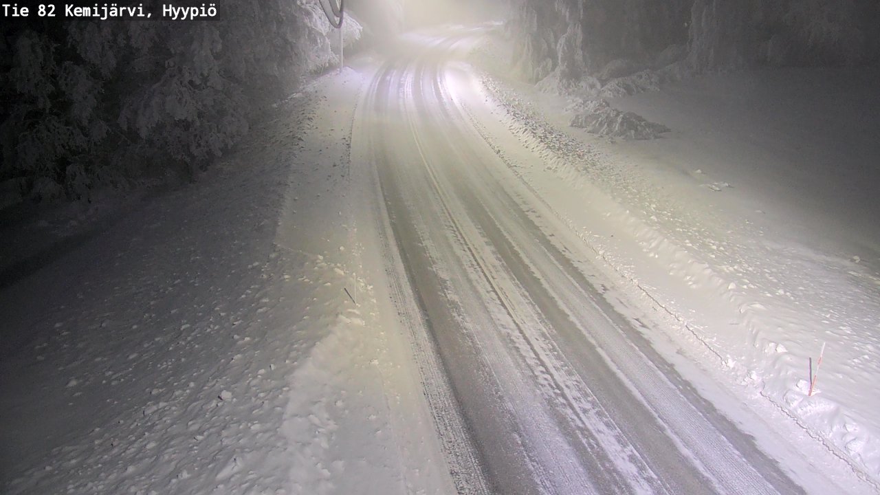 Kelikamerat Kuva Tie 82 Kemijärvi, Hyypiö, Kemijärvi, Lappi