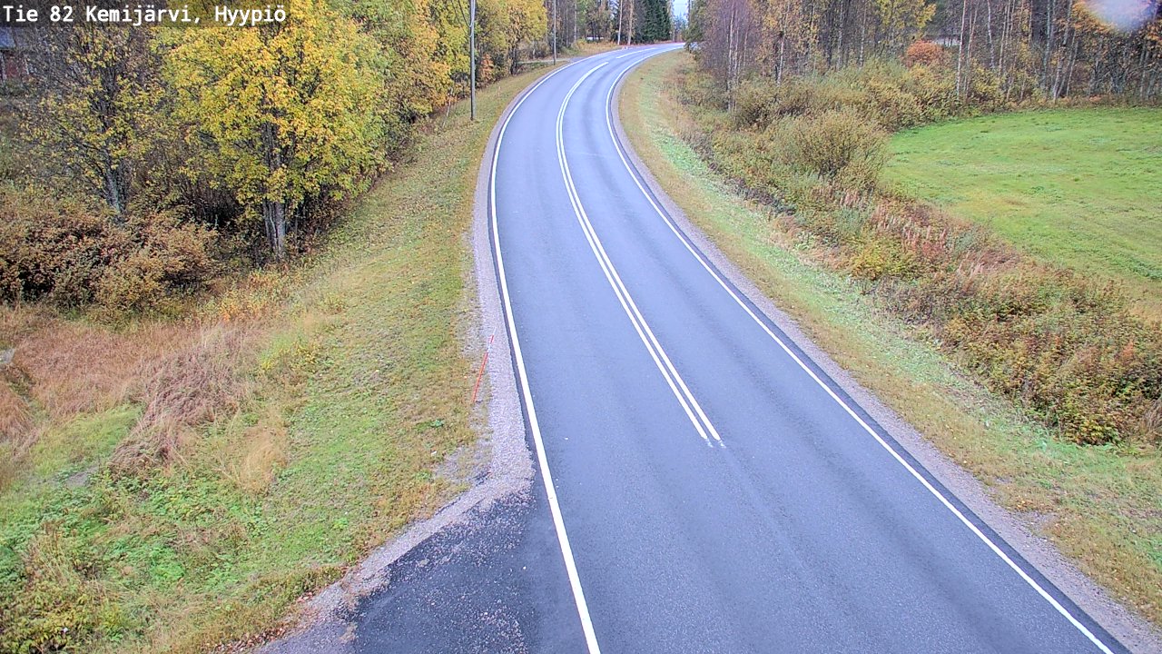 Kelikamerat Kuva Tie 82 Kemijärvi, Hyypiö, Kemijärvi, Lappi