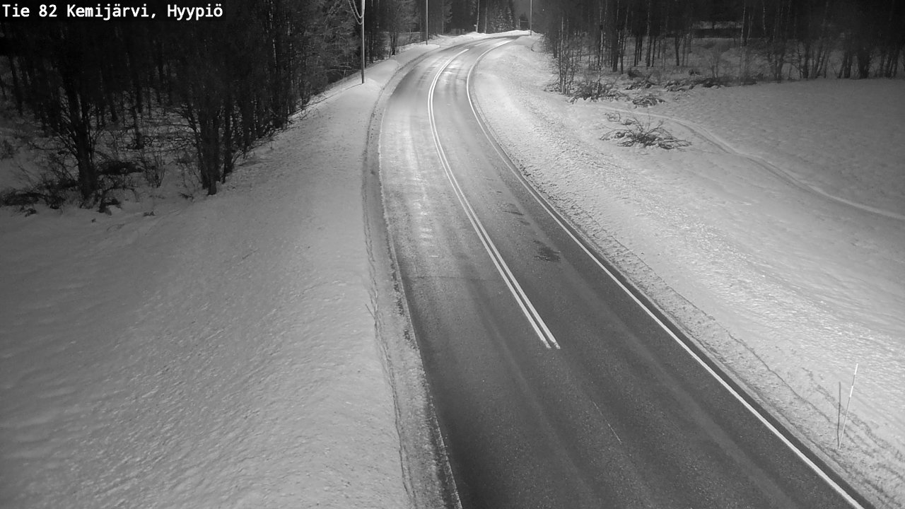 Kelikamerat Kuva Tie 82 Kemijärvi, Hyypiö, Kemijärvi, Lappi