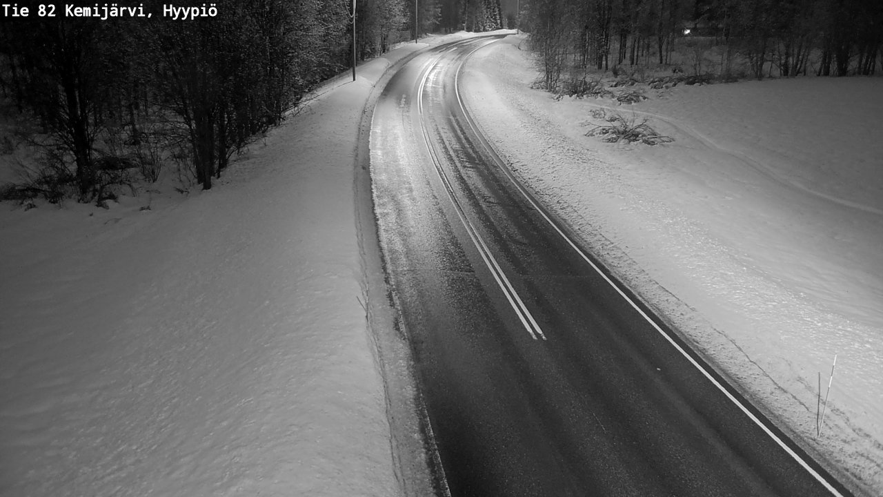 Kelikamerat Kuva Tie 82 Kemijärvi, Hyypiö, Kemijärvi, Lappi