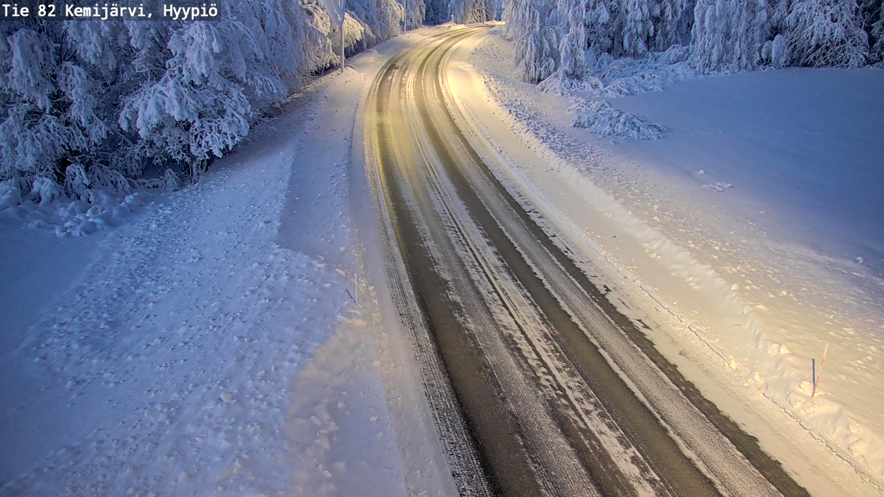 Kelikamerat Kuva Tie 82 Kemijärvi, Hyypiö, Kemijärvi, Lappi