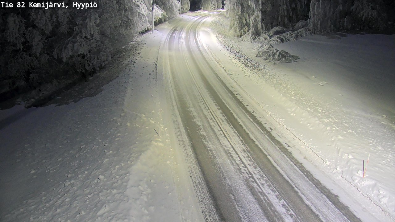 Kelikamerat Kuva Tie 82 Kemijärvi, Hyypiö, Kemijärvi, Lappi