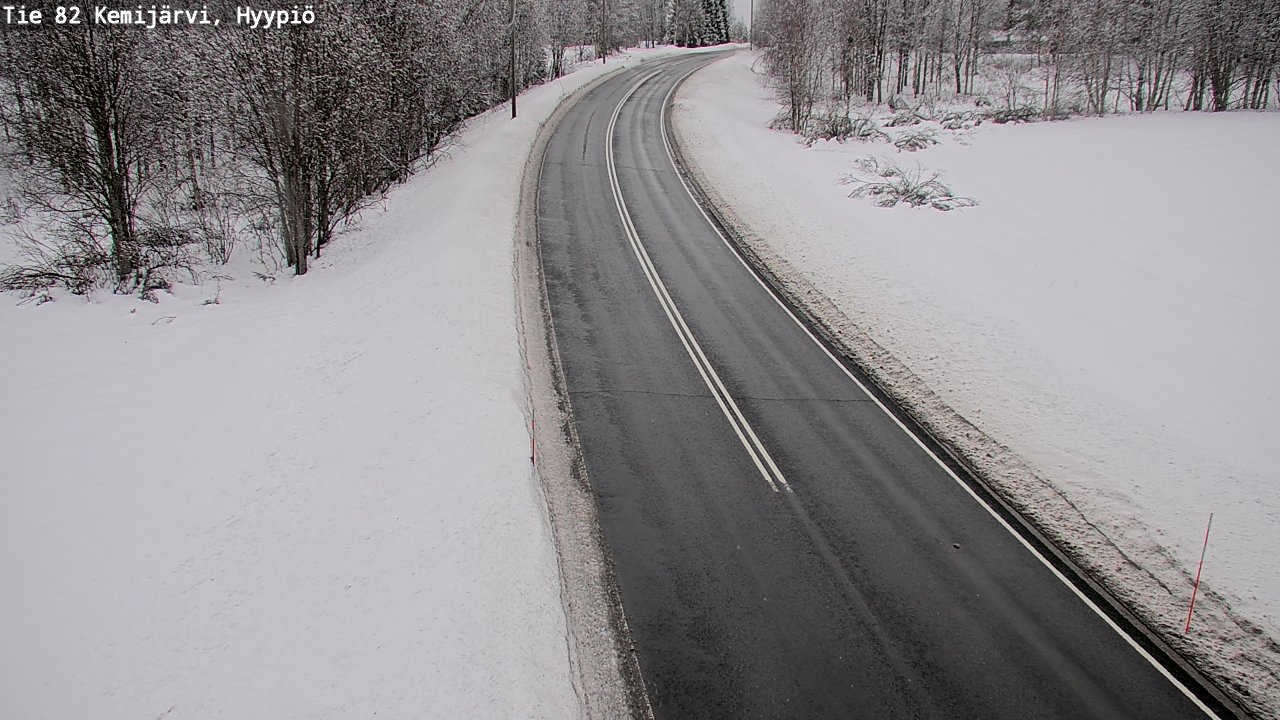 Kelikamerat Kuva Tie 82 Kemijärvi, Hyypiö, Kemijärvi, Lappi