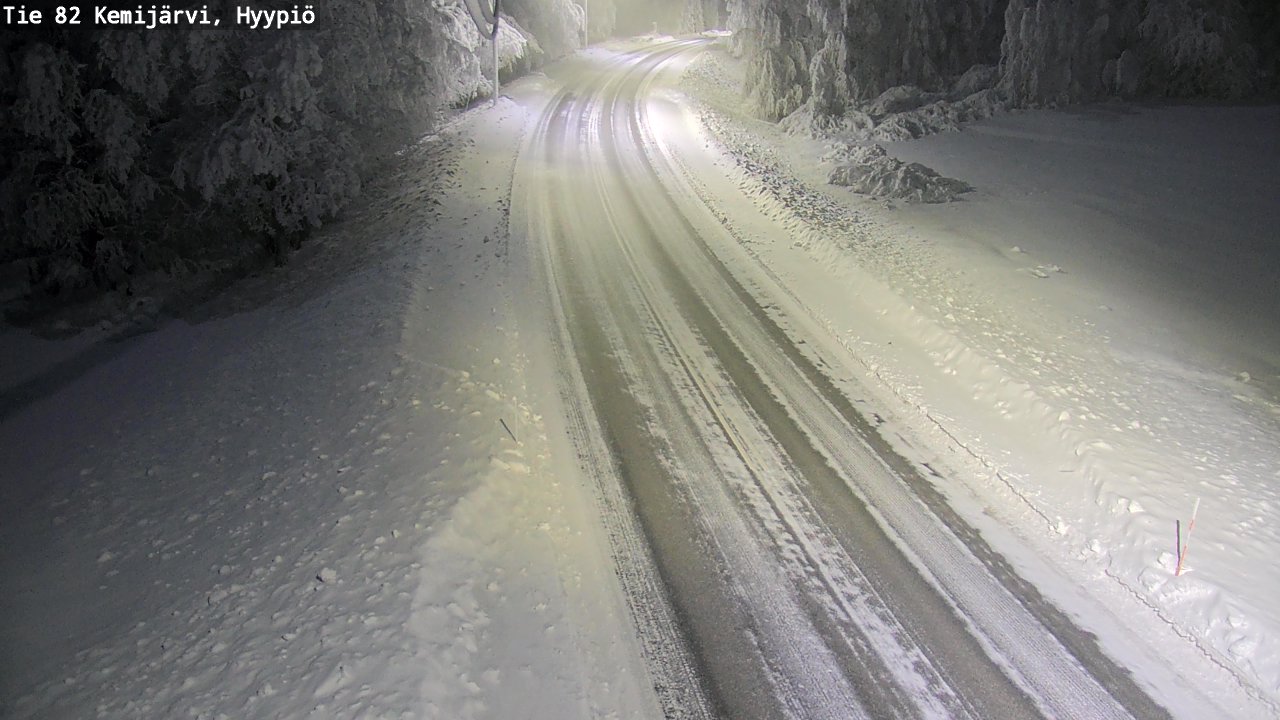 Kelikamerat Kuva Tie 82 Kemijärvi, Hyypiö, Kemijärvi, Lappi