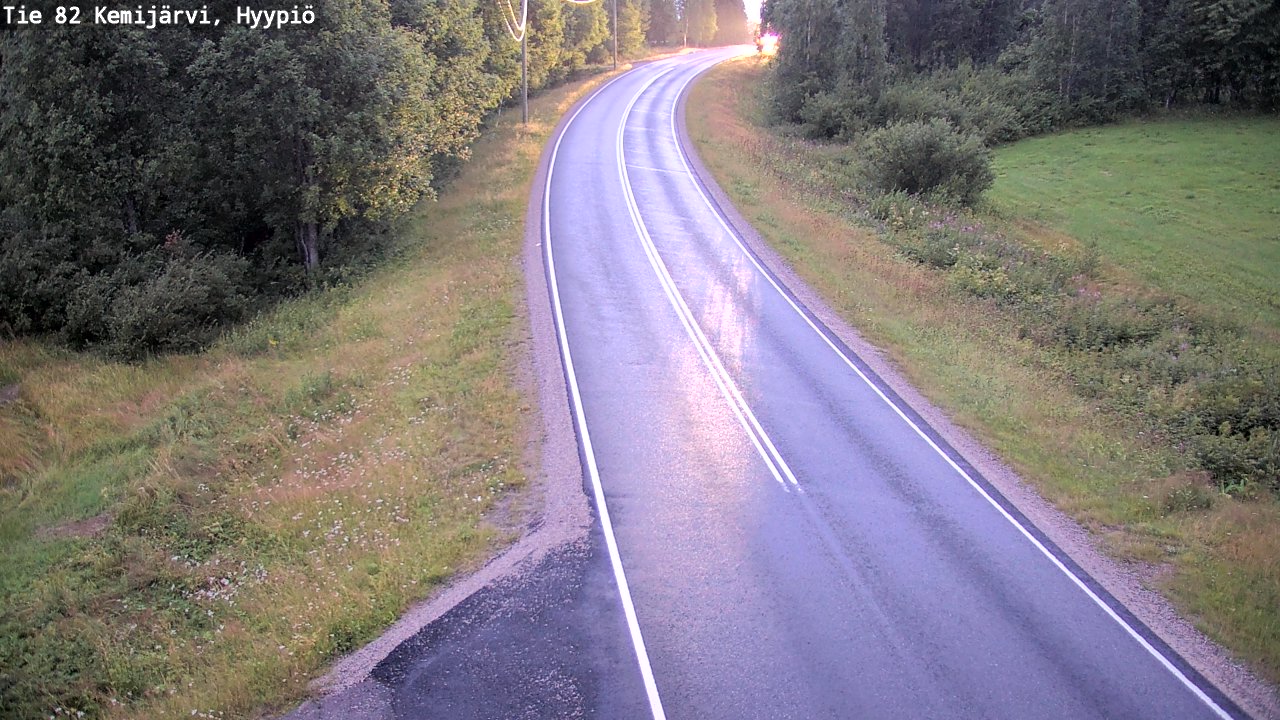 Kelikamerat Kuva Tie 82 Kemijärvi, Hyypiö, Kemijärvi, Lappi