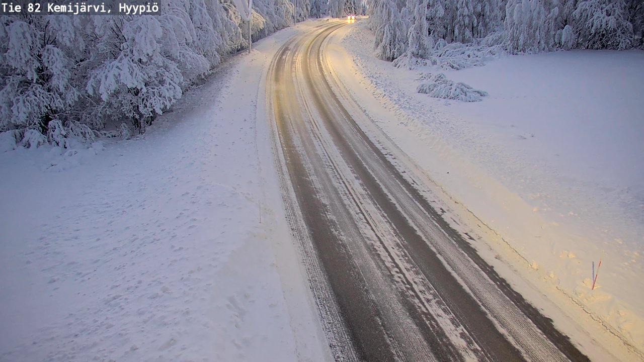 Kelikamerat Kuva Tie 82 Kemijärvi, Hyypiö, Kemijärvi, Lappi