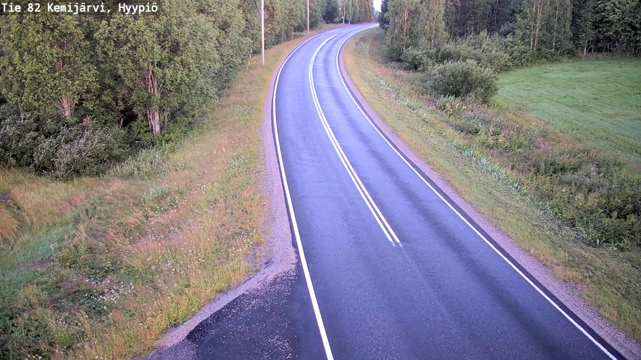 Kelikamerat Kuva Tie 82 Kemijärvi, Hyypiö, Kemijärvi, Lappi